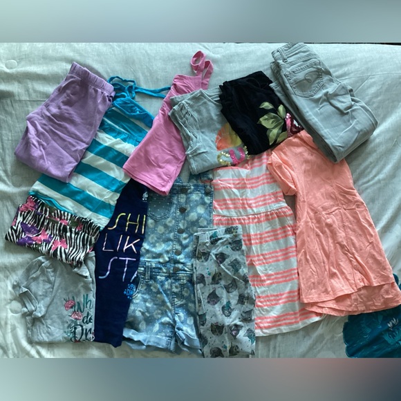 Colorful tops overall tees dress jeans bundle